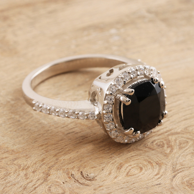 Spinel cocktail ring, Glamour at Midnight