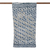 Batik block-printed cotton shawl, 'Paisley Beach' - Batik Block-Printed Cotton Shawl from India (image 2c) thumbail