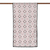 Cotton scarf, 'Eternal Stars' - Chanderi Cotton Geometric Scarf (image 2b) thumbail