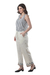 Block-printed cotton pants, 'Summer Elegance' - Block-Printed Cotton Pants from India (image 2c) thumbail