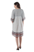 Viscose babydoll dress, 'Mumbai Joy' - Empire Waist Viscose Dress
