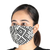 Gesichtsmasken aus Baumwolle, (Paar) - Konturierte dreischichtige waschbare Gesichtsmasken (Paar)
