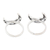 Sterling silver toe rings, 'Sailor Moon' (pair) - Handmade Sterling Silver Crescent Moon Toe Rings (Pair) (image 2d) thumbail