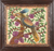 Marble wall art, 'Exotic Bird' - Framed Hand Crafted Bird Art from India