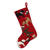 Wool felt holiday stocking, 'Christmas Canines' - Wool Felt Christmas Stocking with Dog Motif thumbail
