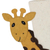 Wool Christmas stocking, 'Holiday Giraffe' - Handmade Wool Christmas Stocking (image 2c) thumbail