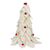 Wool Christmas decor, 'Holiday Beauty' - Hand Made Ivory Wool Christmas Tree Decoration thumbail