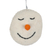 Wool felt ornaments, 'Smiling Snowmen' (set of 4) - Set of 4 Smiling Snowmen Wool Felt Ornaments (image 2c) thumbail