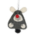 Wollfilz-Ornamente, (5er-Set) - Set mit 5 Maus-Hasen-Weihnachtsornamenten aus Wollfilz