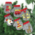 Wool ornaments, 'Spirited Christmas' (set of 6) - Hand Made Felted Christmas Tree Ornaments (Set of 6) (image 2) thumbail