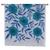 Wool shawl, 'Twilight Blossom ' - Artisan Made Blue Wool Shawl from India (image 2b) thumbail