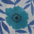 Wool shawl, 'Twilight Blossom ' - Artisan Made Blue Wool Shawl from India (image 2c) thumbail