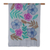 Wool shawl, 'Utopia' - Hand Made Floral Wool Shawl from India (image 2b) thumbail