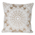 Embroidered cushion covers, 'Floral Greetings' (pair) - Hand Embroidered Polyester Velvet Cushion Covers (Pair) (image 2c) thumbail