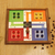 Ludo-Spiel aus Holz - Handgefertigtes Ludo-Brettspiel aus Mangoholz