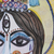 'Goddess Ganga' - Indian Goddess Painting on Handmade Paper (image 2b) thumbail