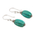 Calcite dangle earrings, 'Peppermint Candy' - Handmade Calcite Dangle Earrings from India