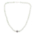 Aventurine beaded necklace, 'Star Glow' - Hand Crafted Aventurine and Sterling Silver Beaded Necklace