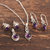 Amethyst jewelry set, 'Passionate Purple' - Handmade Amethyst and Sterling Silver Jewelry Set (image 2b) thumbail