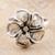 Sterling silver cocktail ring, 'Once in a Lifetime' - Hand Crafted Sterling Silver Flower Cocktail Ring (image 2b) thumbail
