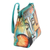 Hand painted leather shoulder bag, 'Enlightened One' - Hand Painted Buddha-Themed Leather Shoulder Bag (image 2c) thumbail
