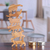Teak Wood game, 'Ninja Cats' (6 pieces) - Hand Carved Teak Wood Cat-Themed Stacking Game (6 Pieces) (image 2j) thumbail