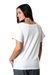 Embroidered cotton t-shirt, 'Spring Glee in Off-White' - Embroidered Cotton Floral-Motif T-Shirt (image 2e) thumbail