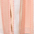 Embroidered cotton sundress, 'Horizon in Peach' - Hand Crafted Striped Cotton Sundress