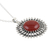 Chalcedony pendant necklace, 'Red Star' - Chalcedony and Sterling Silver Pendant Necklace (image 2c) thumbail