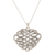 Sterling silver pendant necklace, 'Mortal Coil' - Artisan Crafted Sterling Silver Snake Pendant Necklace