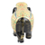 Gold-accented wood statuette, 'Golden Robe' - Hand Carved Kadam Wood and Gold Leaf Elephant Statuette (image 2c) thumbail