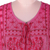 Embroidered viscose blouse, 'Wine Country' - Beaded and Embroidered Viscose Blouse (image 2h) thumbail