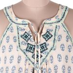 Embroidered viscose sleeveless blouse, 'Floral Fun' - Embroidered Viscose Floral-Motif Sleeveless Blouse