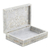 Dekorative Box aus Speckstein - Handgefertigte dekorative Elefantenbox aus Speckstein