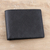Men's leather wallet, 'Constant Companion' - Artisan Crafted Men's Textured Leather Wallet
