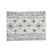 Cotton table linen set, 'Sea Diamonds' (set for 4) - Fringed Cotton Table Linen Set (Set for 4) (image 2d) thumbail