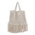 Macrame cotton handle handbag, 'Essential Boho' - Bohemian Macrame Cotton Handle Handbag