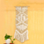 Macrame cotton wall hanging, 'Cascading Delight' - Hand Crafted Macrame Cotton Wall Hanging thumbail