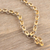 Rhodium-plated citrine pendant necklace, 'Cheerful Music' - Rhodium-Plated Sterling Silver Citrine Pendant Necklace (image 2b) thumbail