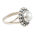 Cultured pearl cocktail ring, 'White Day' - Cultured Pearl and Sterling Silver Cocktail Ring (image 2c) thumbail