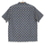 Men's cotton shirt, 'Floral Labyrinth in Midnight' - Men's Screen Printed Cotton Shirt (image 2d) thumbail