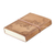 Geprägtes Ledertagebuch – Geprägtes Tagebuch aus Baumwolle und Leder mit Elefantenmotiv