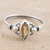 Citrine cocktail ring, 'Baroness in Yellow' - Citrine and Sterling Silver Cocktail Ring (image 2) thumbail