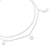 Sterling silver anklet, 'Celestial Union' - Sterling Silver Celestial Anklet (image 2b) thumbail