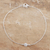 Cubic zirconia anklet, 'Moon Sparkle' - Cubic Zirconia and Sterling Silver Anklet (image 2) thumbail