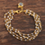 Gold-plated labradorite beaded bracelet, 'Golden Evening' - Gold-Plated Labradorite Beaded Bracelet (image 2) thumbail
