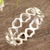 Sterling silver band ring, 'Garland of Hearts' - Sterling Silver Heart-Motif Band Ring (image 2b) thumbail