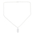 Cubic zirconia pendant necklace, 'Star Trio' - Cubic Zirconia and Sterling Silver Pendant Necklace