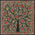 Madhubani painting, 'Tree of Harmony' - Colorful Madhubani Painting on Handmade Paper