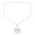 Sterling silver pendant necklace, 'My True North' - Hand Crafted Sterling Silver Pendant Necklace